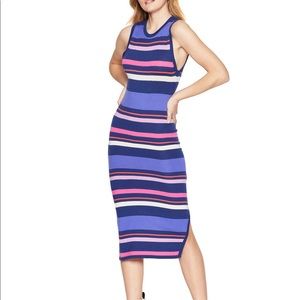 🔥Host Pick🔥BCBGeneration Striped Midi Sweater Dress Size M